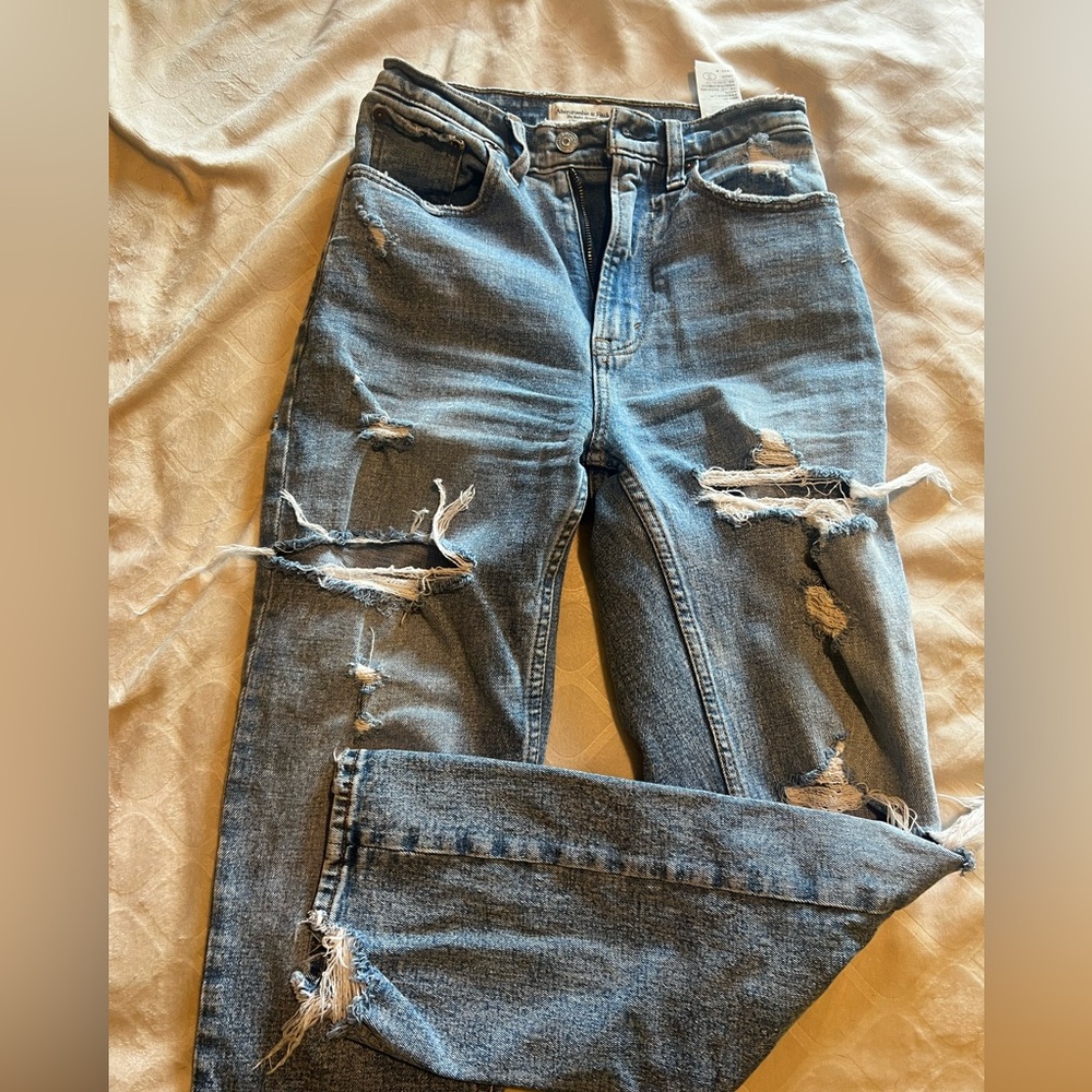 Multiple pairs of jeans